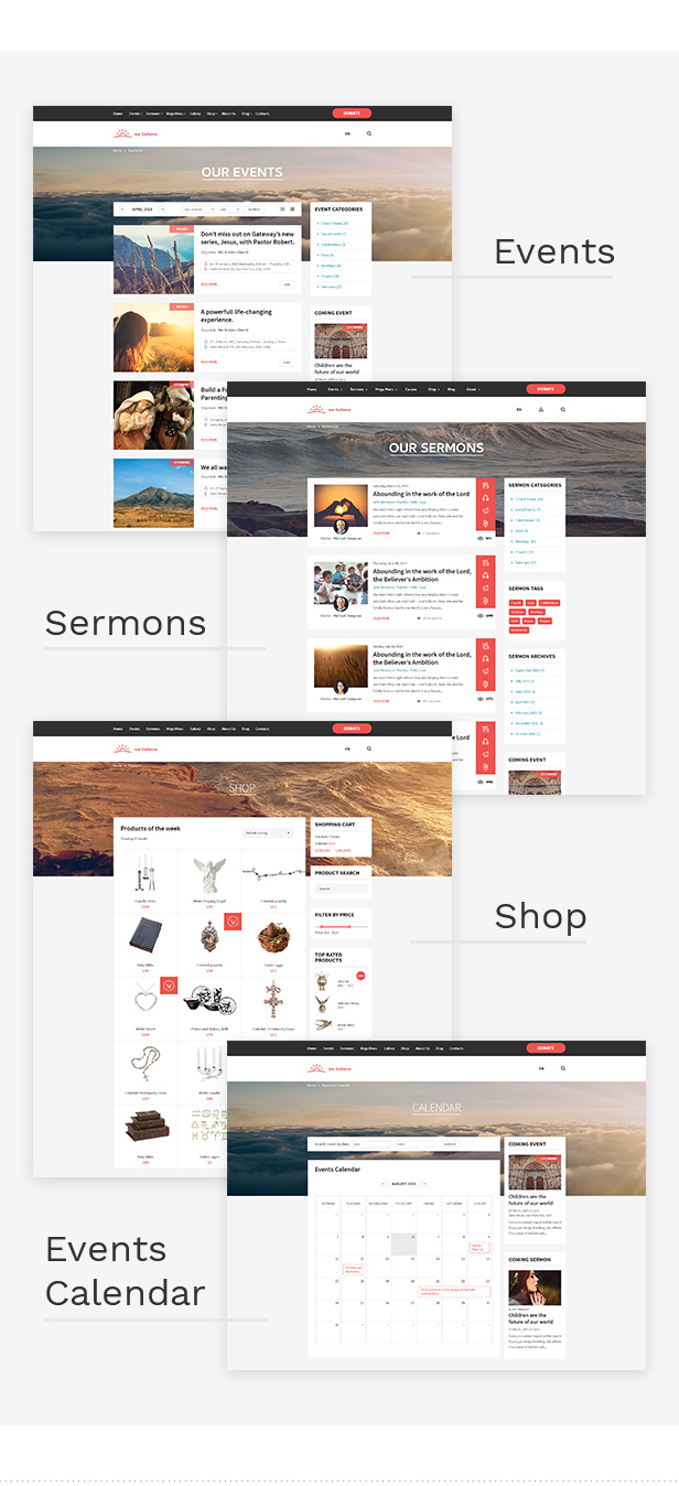  WeBelieve - Church, Charity, Nonprofit & Fundraising Responsive HTML5 Template - 10